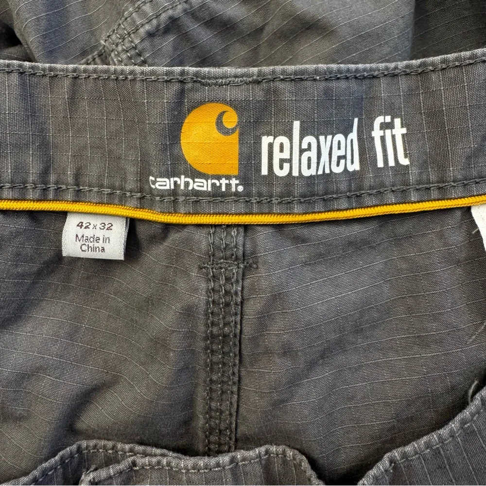Carhartt‎ Force Mens Relaxed Fit Tapper Cargo Work Pants 42X32 utility chore